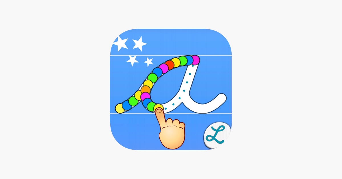 Cursive letters writing wizard on the app store