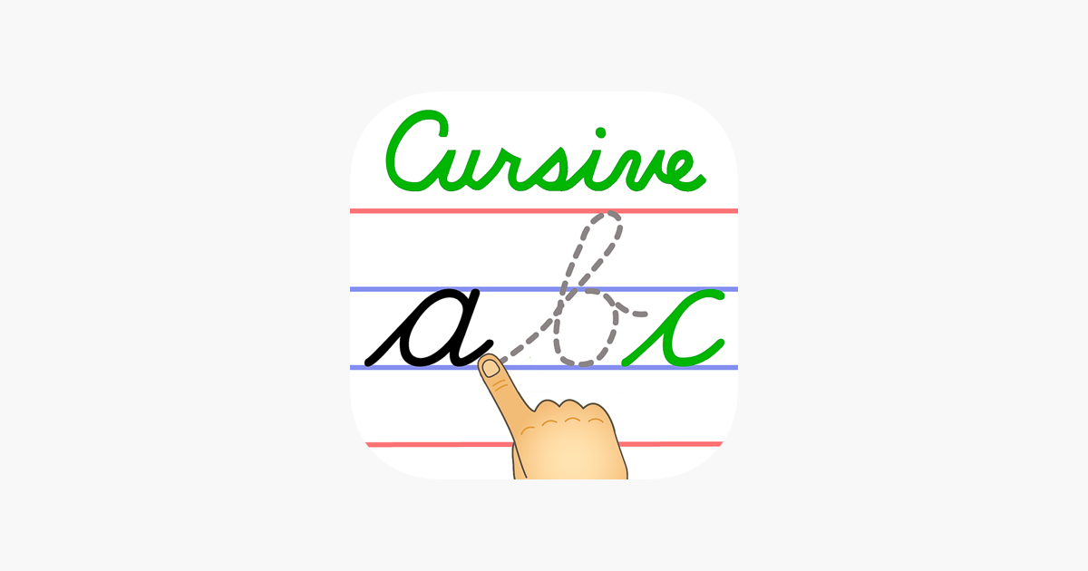 Abc cursive writing practice en app store