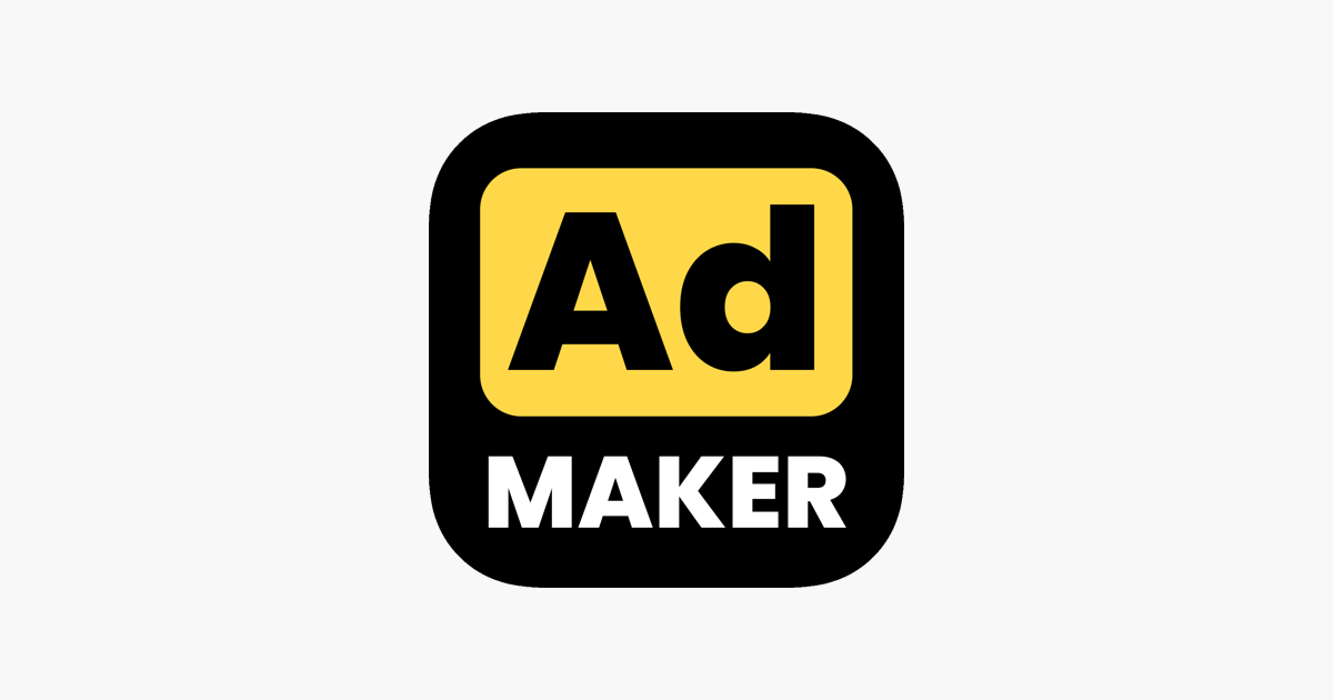 Advertisement maker on the app store