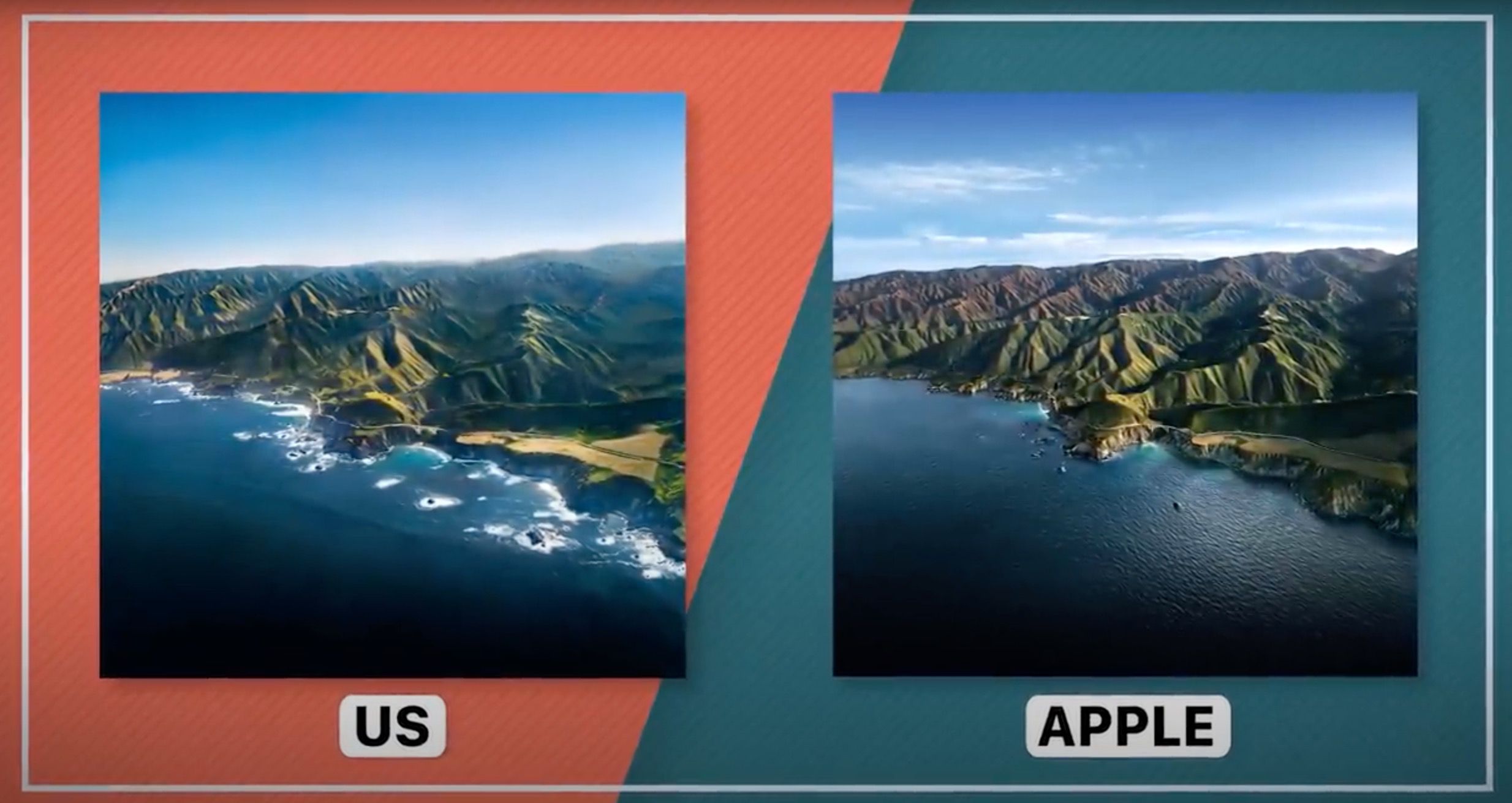 Trio of friends set out to recreate the macos big sur wallpaper