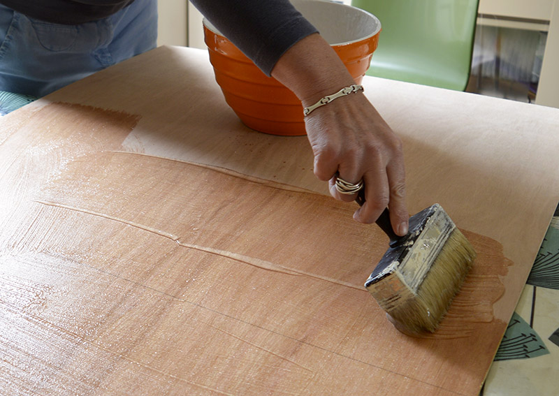 How to make a kitchen wallpaper backsplash splashback