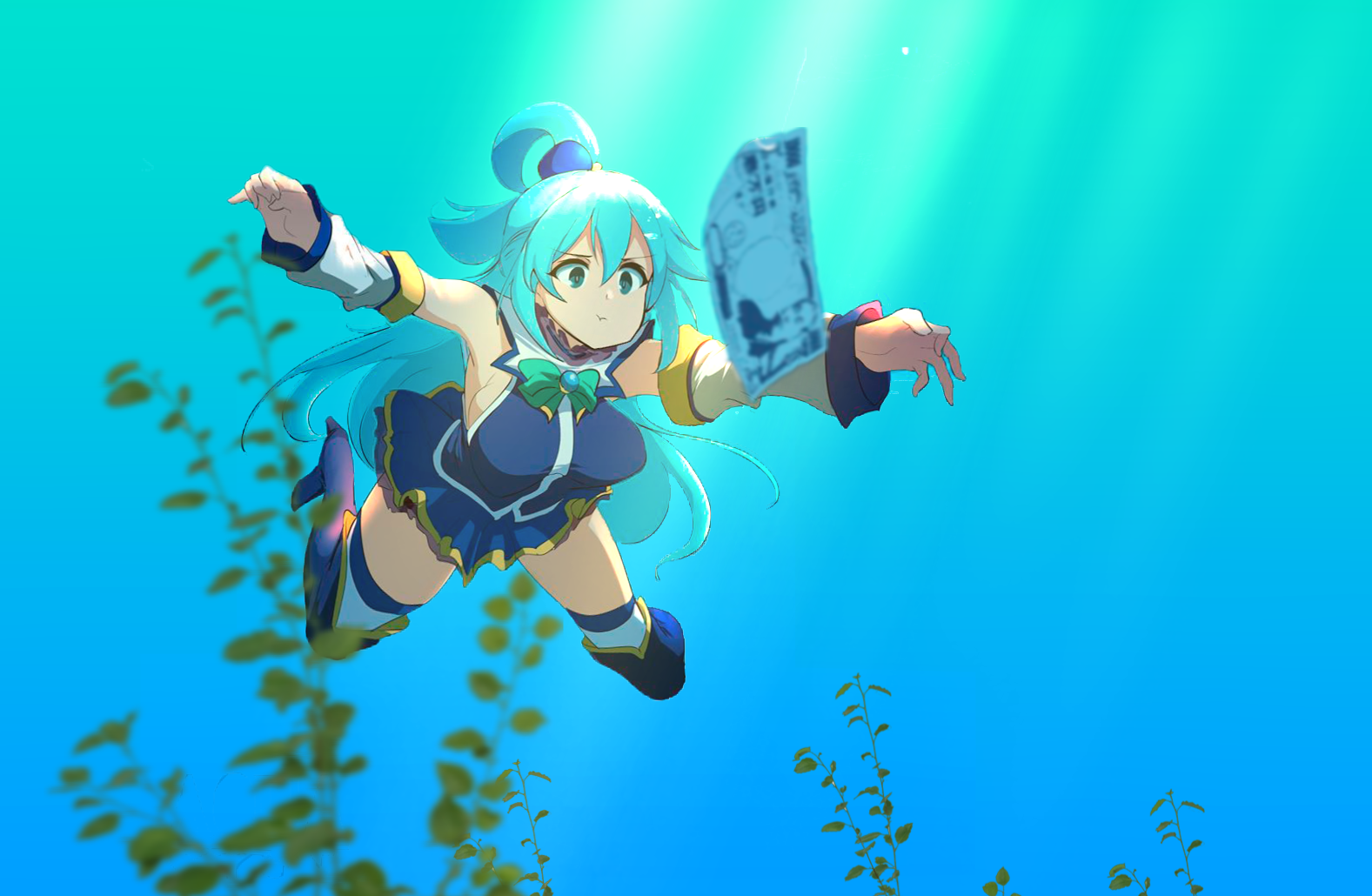 270+ Aqua (KonoSuba) HD Wallpapers and Backgrounds