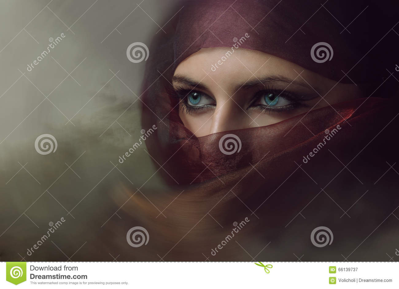 Arabian eyes stock photos