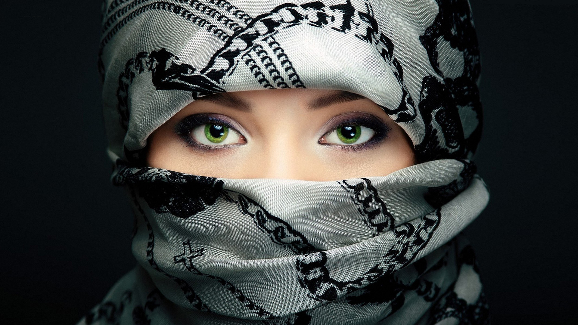 Arabian women eyes wallpapers