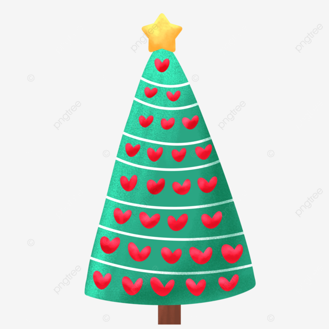 Ãrbol de navidad con luc decoradas y mucho amor png dibujos arte del ãrbol de navidad lãmparas de ãrbol de navidad arcos del ãrbol de navidad png y psd para dcargar gratis