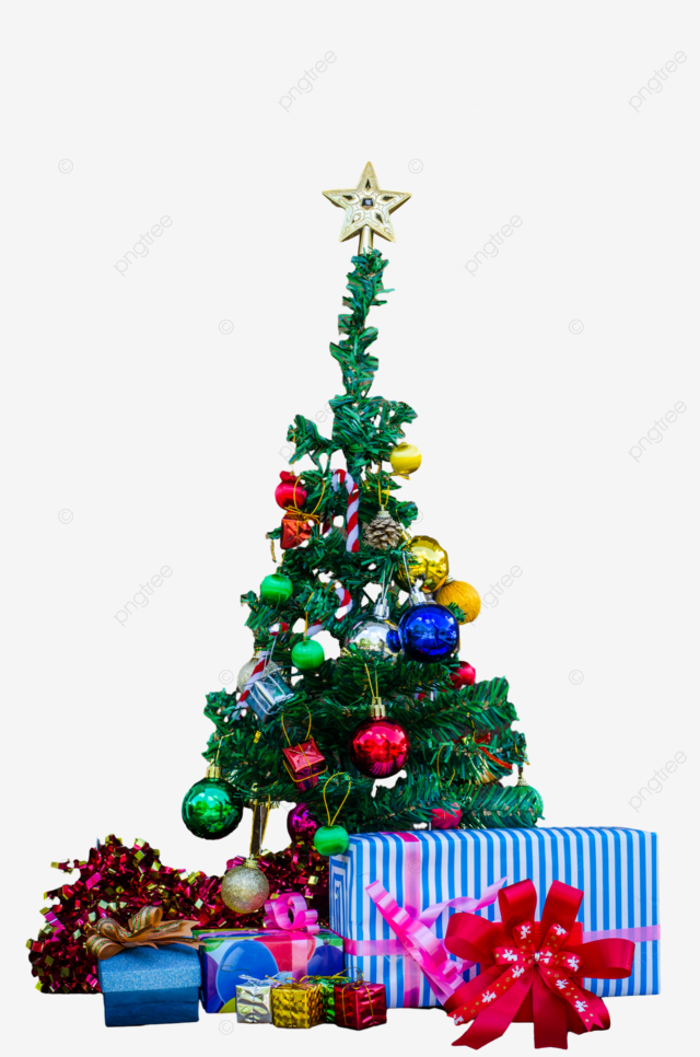 Un ãrbol de navidad ftivo adornado con adornos coloridos contra un fondo de madera png dibujos navidad tacional abeto png imagen para dcarga gratuita