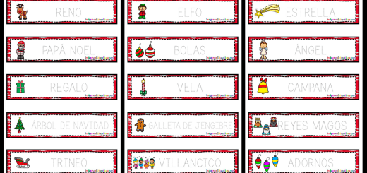 Fichas imprimibles â imagenes educativas