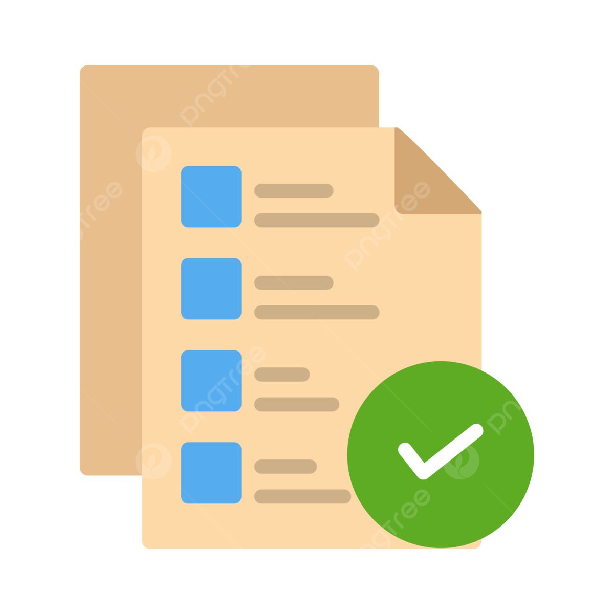 Icono plano de probaciãn de archivos vector png dibujos controlar lista de verificaciãn expediente png y vector para dcargar gratis