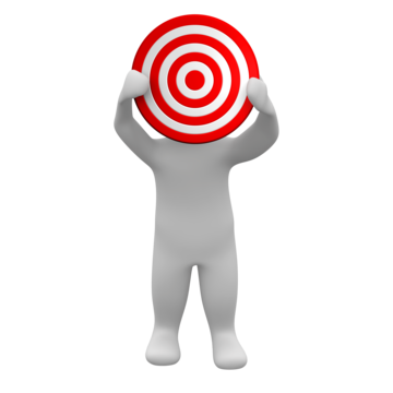 Cartoon bullseye clipart png vector psd and clipart with transparent background for free download