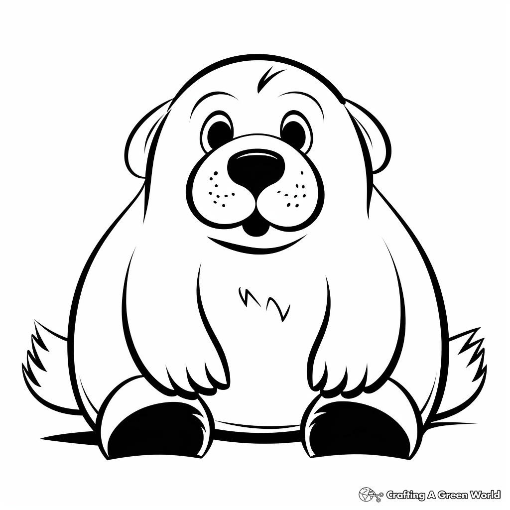 Walrus coloring pages