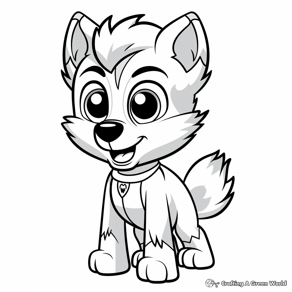 Timberwolves coloring pages