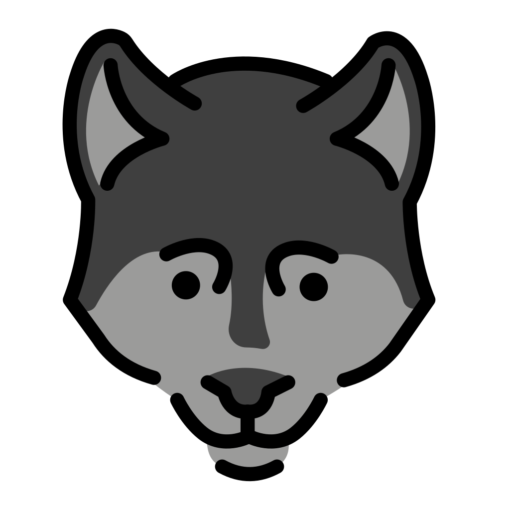 Ðº wolf emoji