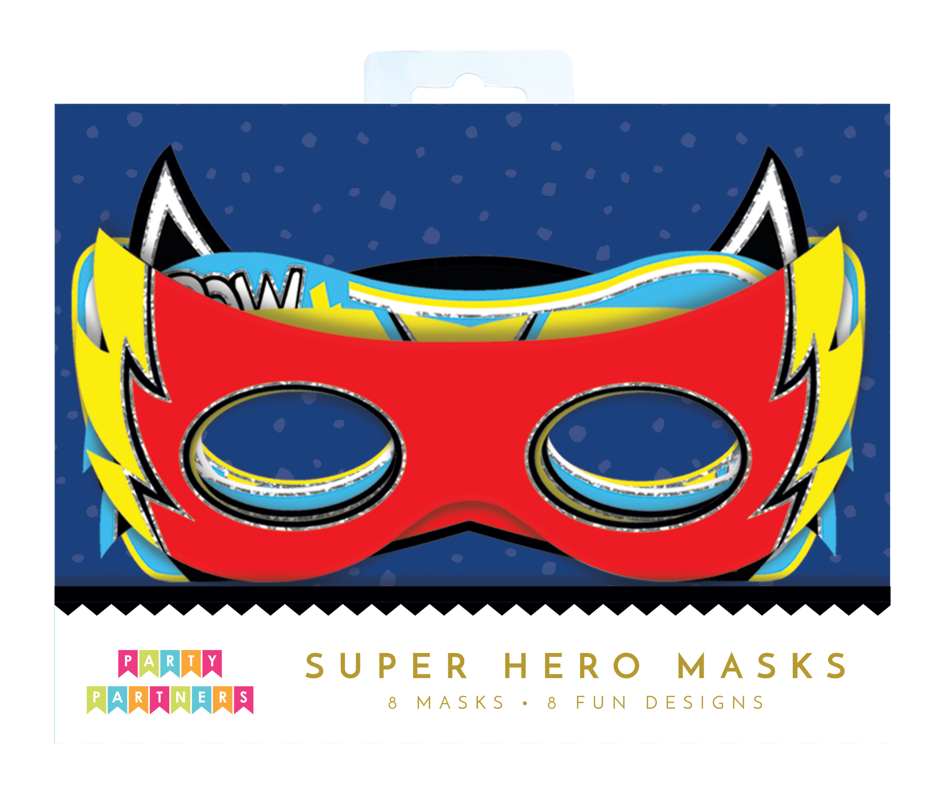 Super hero masks party partners â