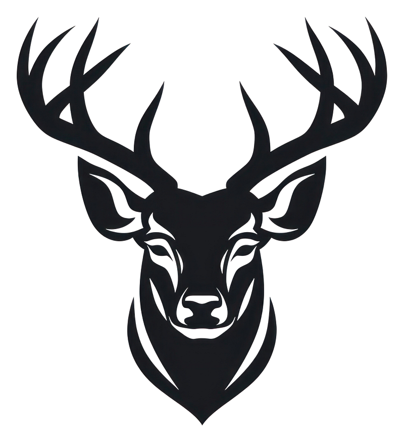 Deer head sketch black and white images free photos png stickers wallpapers backgrounds