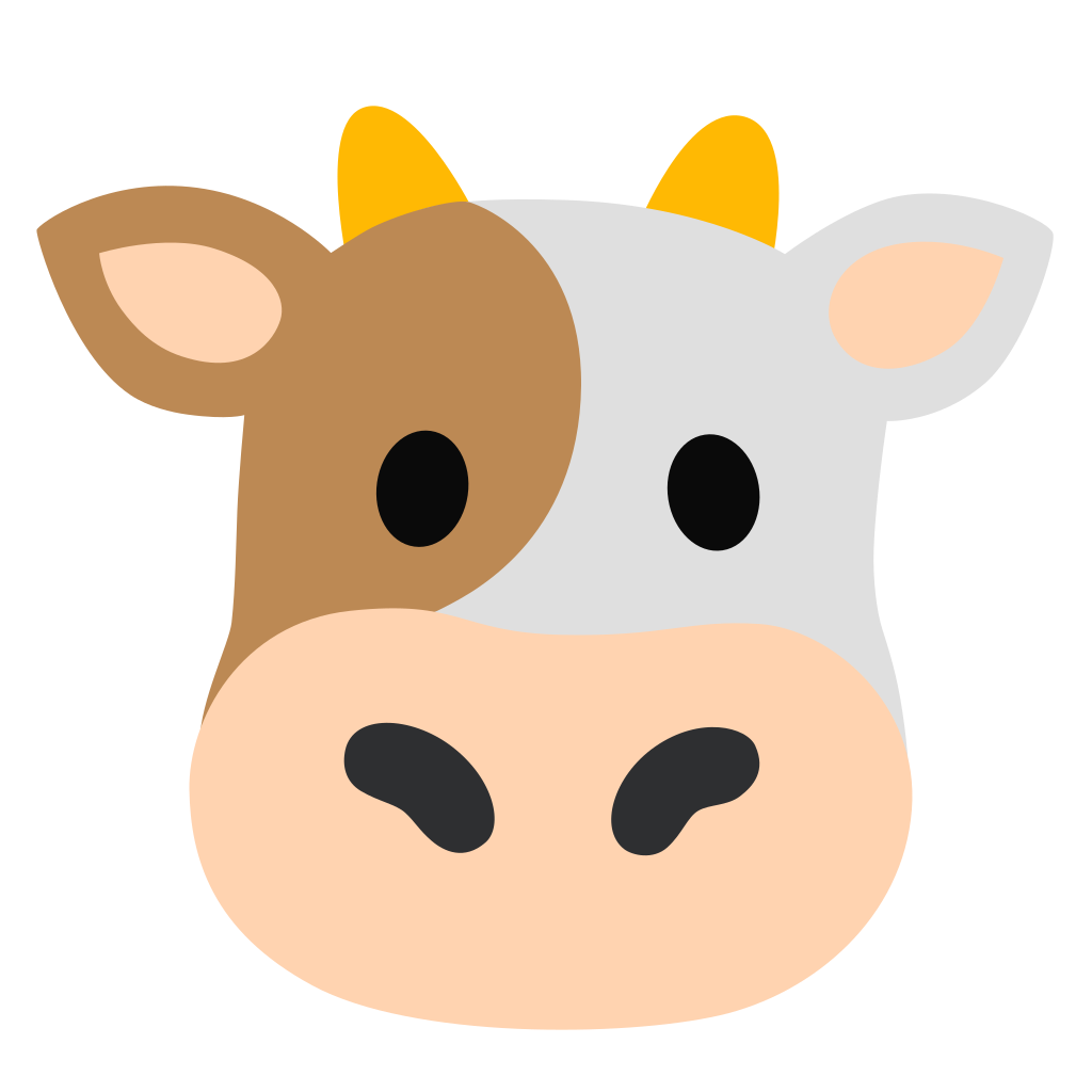 Ð cara de vaca emoji