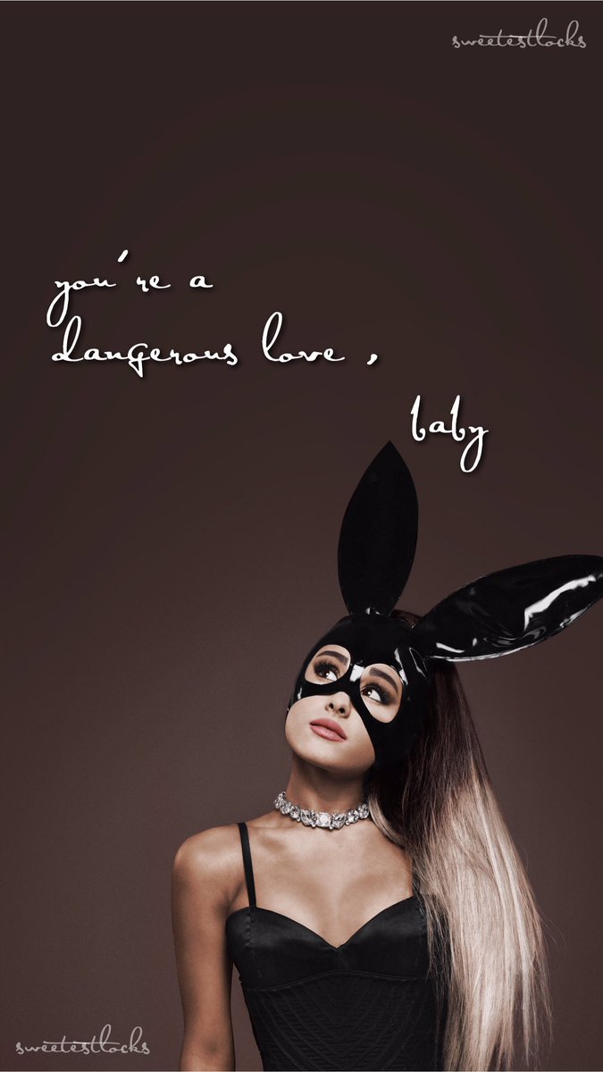 Sweetestlocks on ð new wallpaper with leave me lonely lyrics â had to recolor this picture as it was black and white and im obsessedð hope yall like it ð arianagrande