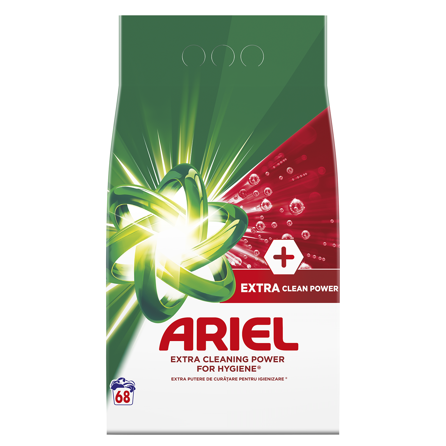 Detergent de rufe pudra ariel extra clean power kg spalari