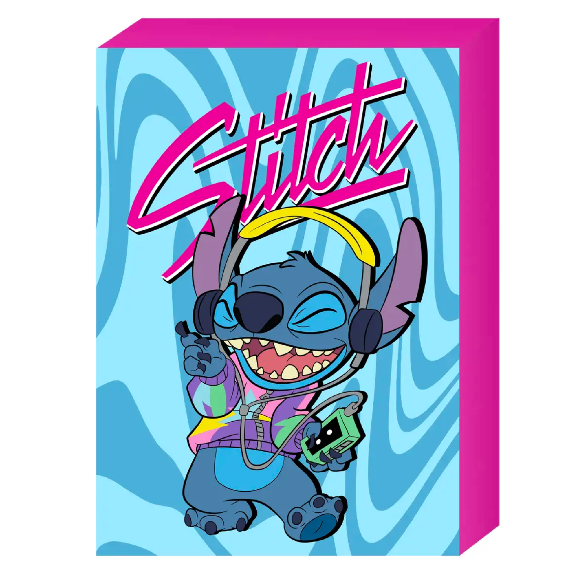 Lilo and stitch jamming x x box sign wall art â the pink a la mode