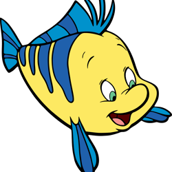 Flounder svg little mermaid svg princess ariel svg disney