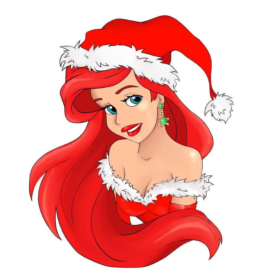 Christmas time ariel by blackcatanca on