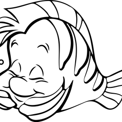 Flounder svg little mermaid svg princess ariel svg disney