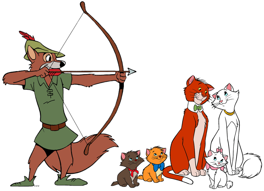 Robin hood meets aristocats by jcp