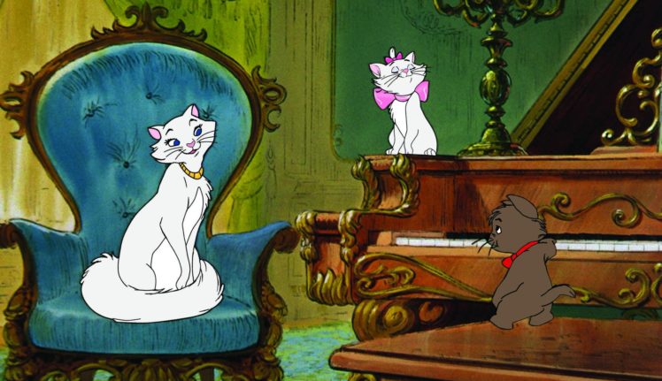 The aristocats animation cartoon cat cats family disney kitten wallpapers hd desktop and mobile backgrounds