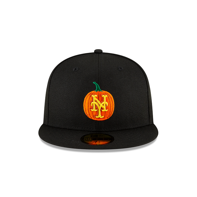 New era new york mets carved pumpkin fifty fitted hat