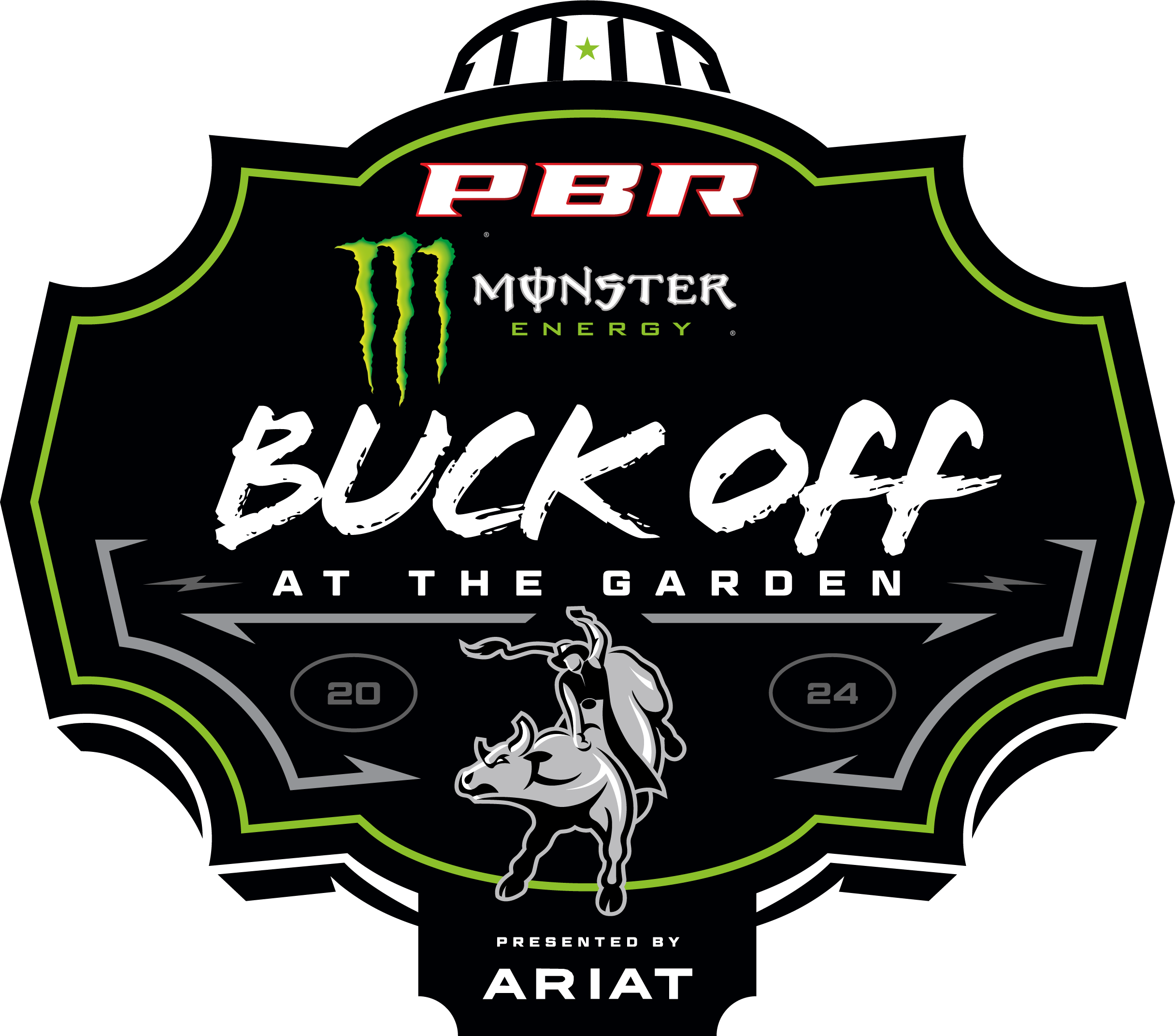 Monster energy buck off at the garden presented by ariat