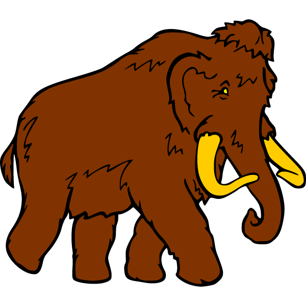 Mammoth b free svg