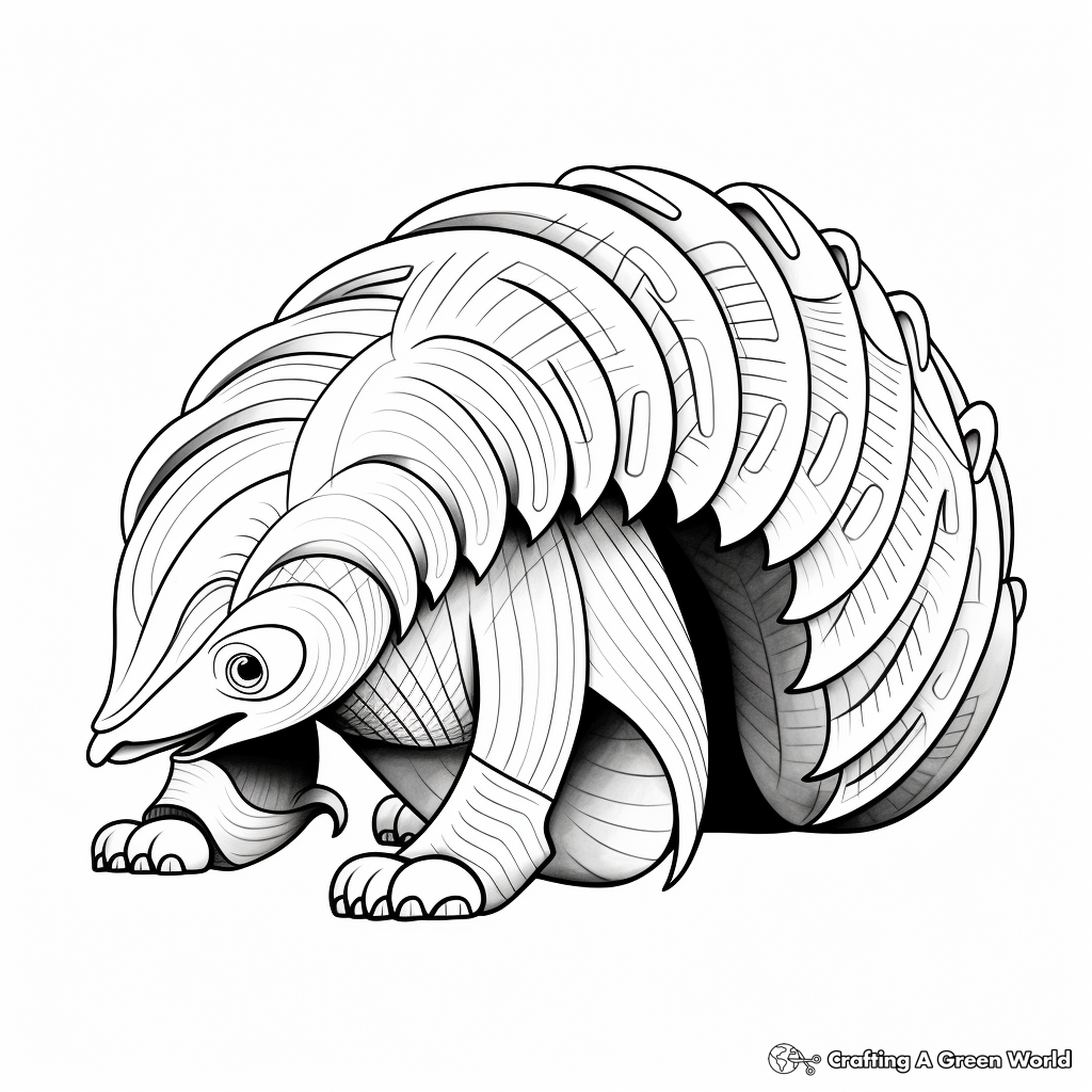 Echidna coloring pages