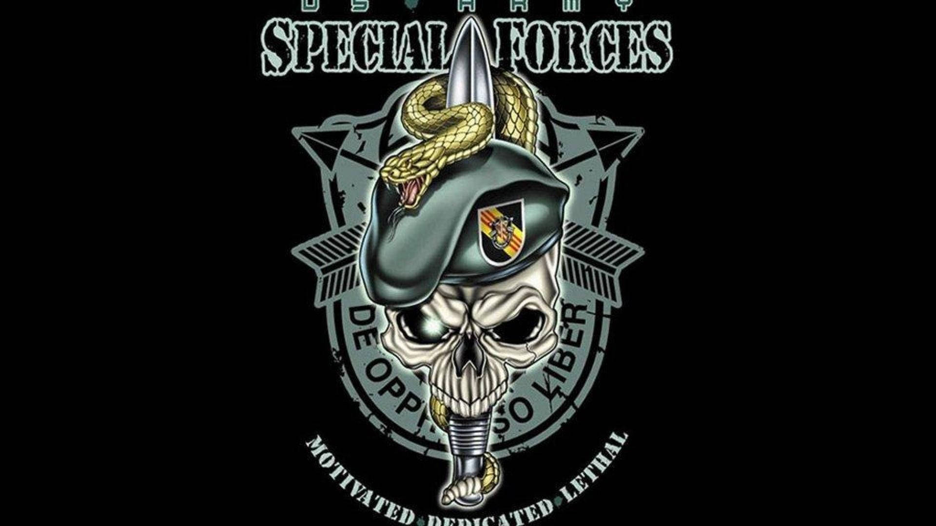 Download special forces military logo wallpaper