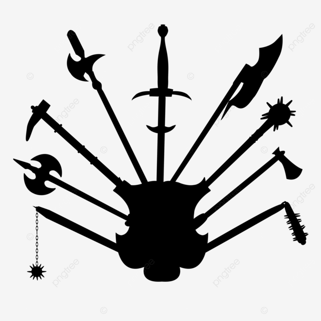 Ancient shield and old weapons crossbow swords weapon christianity png transparent image and clipart for free download