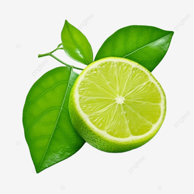 Hyper realistic green lemon fruit on a white background intricate details lifelike textures photorealism d clipart cartoon png transparent image and clipart for free download