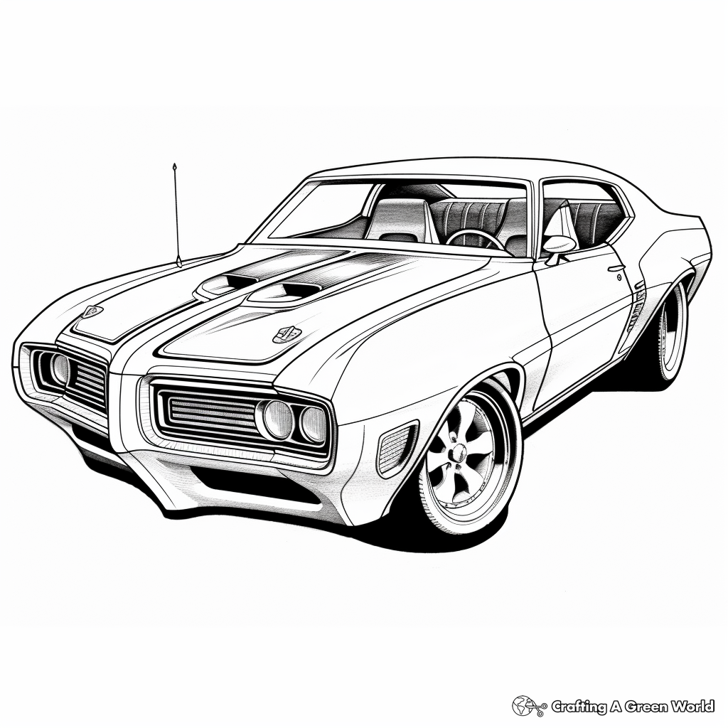 C is for car coloring pages