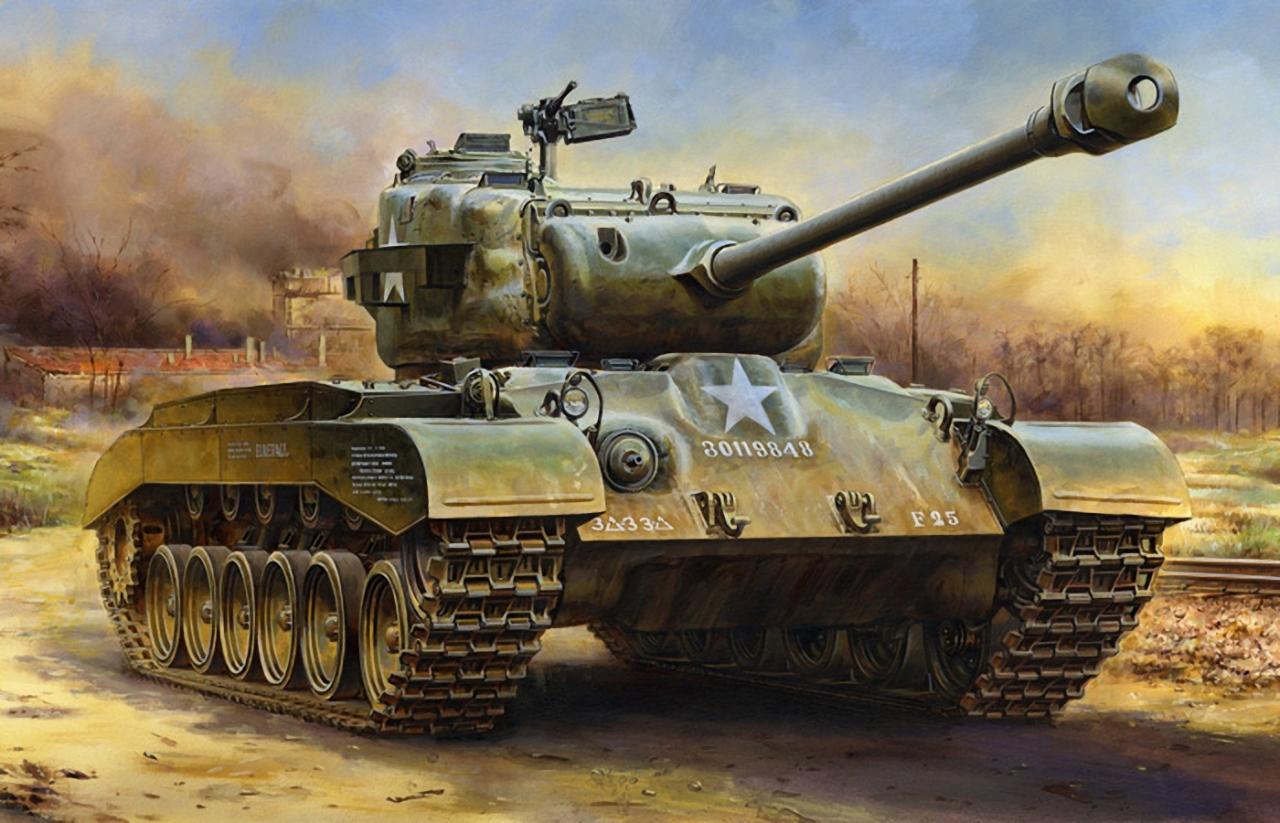 Desktop wallpapers tank painting art army