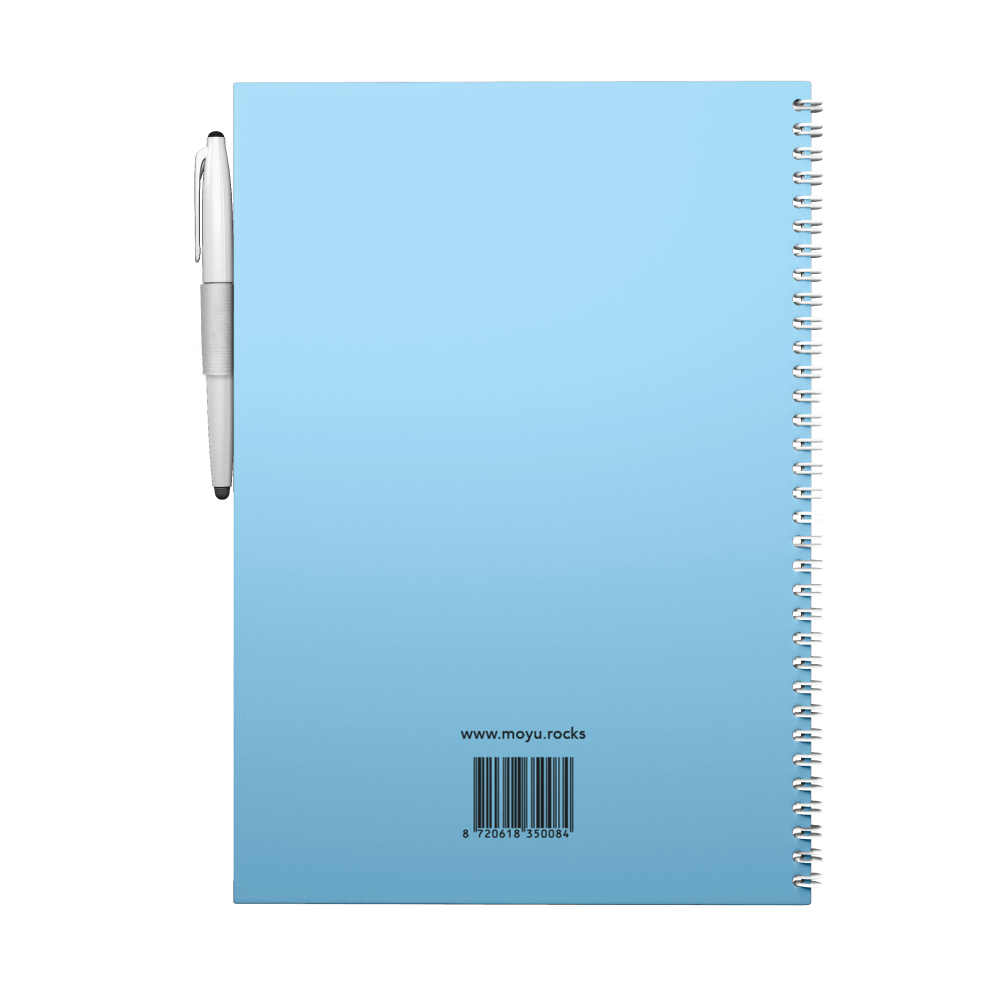 Rocky ice erasable notebook moyu back to stone