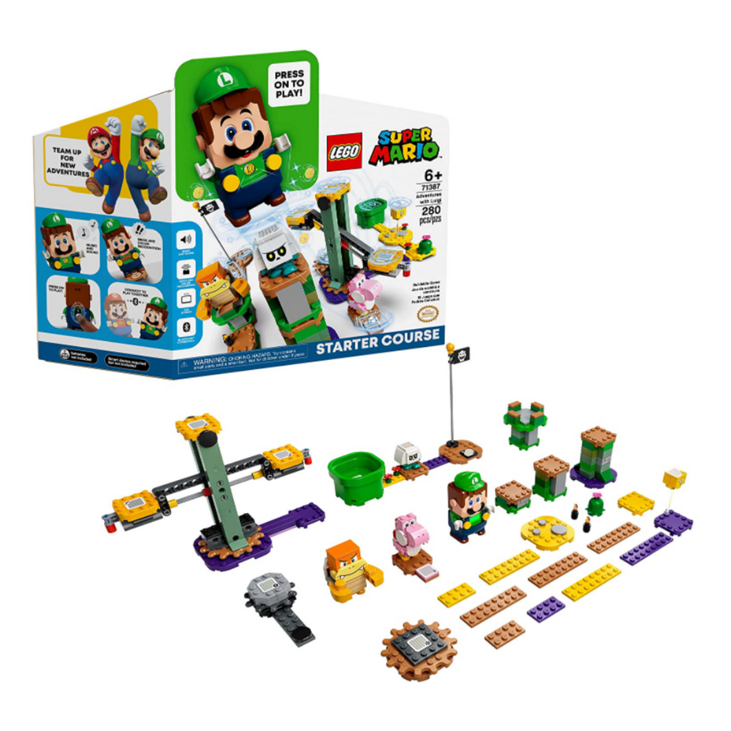 Lego super mario adventures luigi starter course â childs play