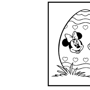 Easter card coloring pages printable for free download