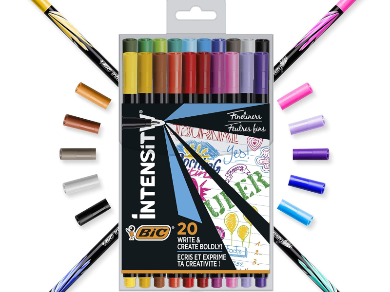 Cienkopisy bic intensity fine astfun sztuk