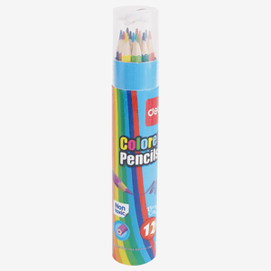 Deli student color pencil tube pcs e â