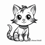 Tabby cat coloring pages