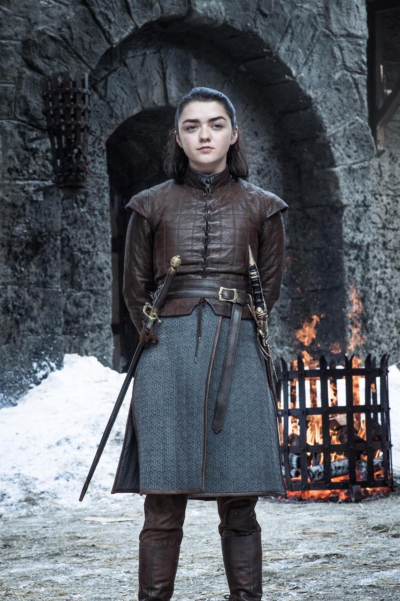 Arya stark game of thrones season episo wallpaper arya stark season arya stark costume arya stark