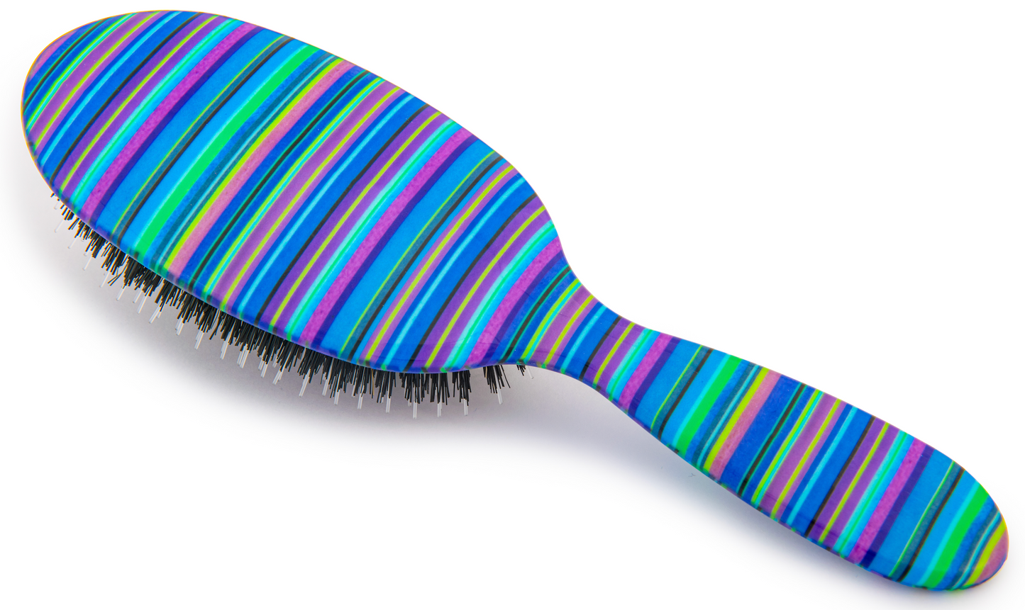 Blue lines hairbrush â rock ruddle