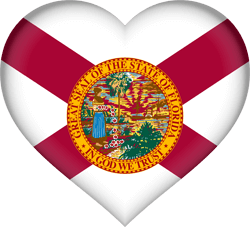 Flag of florida image and meaning florida flag