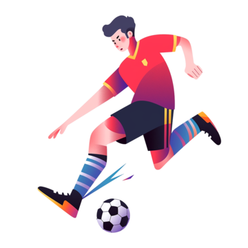 Man playing football png transparent images free download vector files