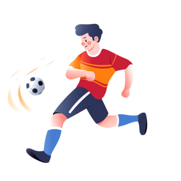 Man playing football png transparent images free download vector files