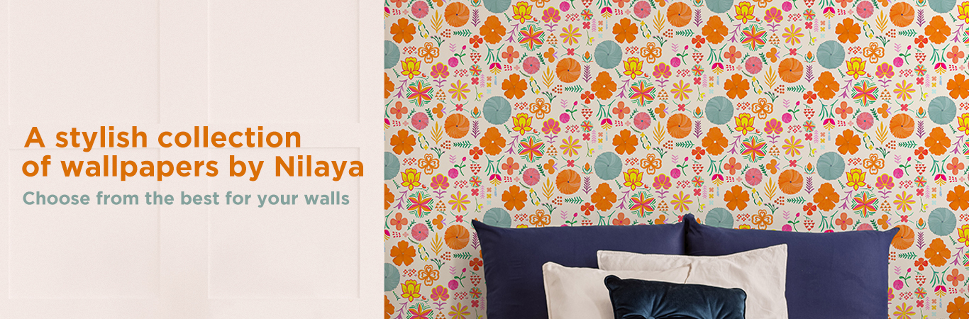 Range of nilaya house wallpaper collection