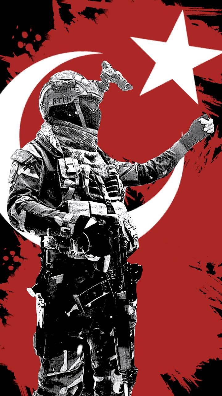 Turkcu duvar military wallpaper turkish flag turkish soldiers