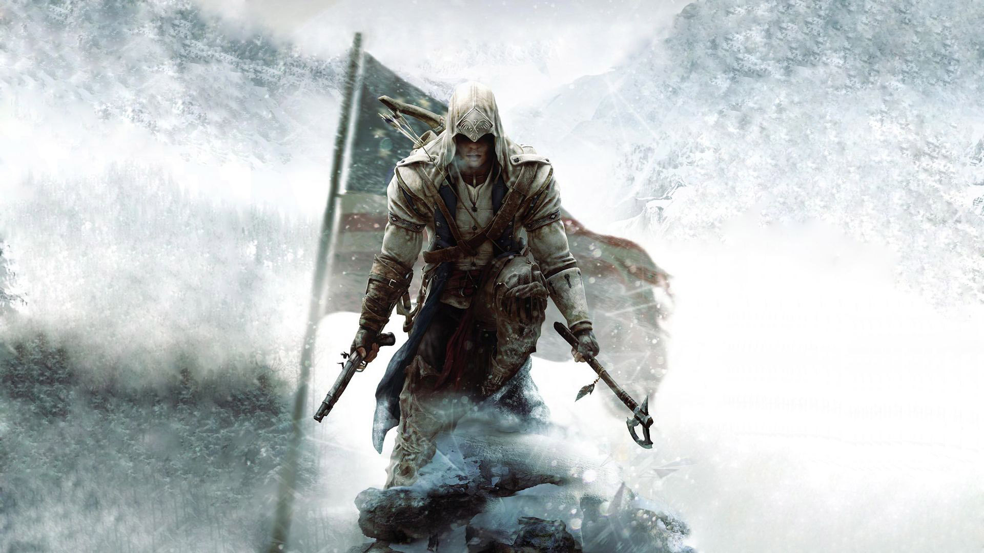 assassins creed 3 logo wallpaper